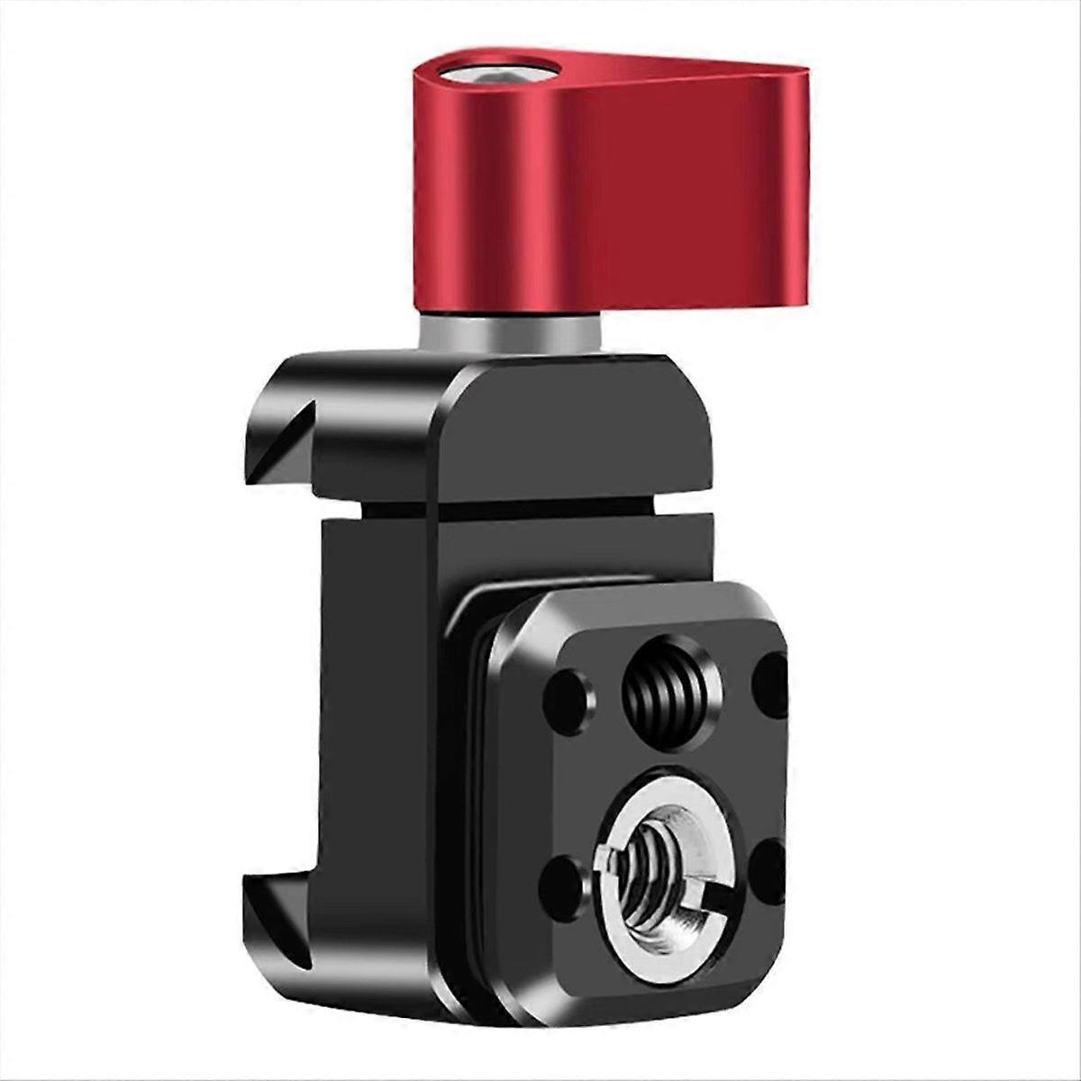 Camera Clamp Quick Release Rail Clip Mount 1/4 3/8 Hole