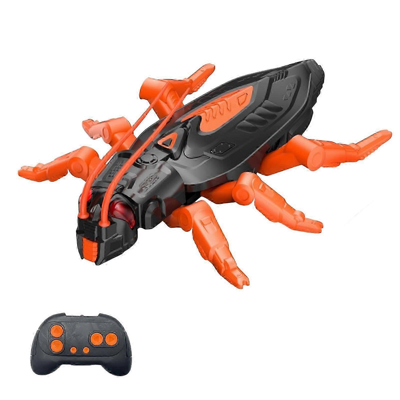 Wall Crawler Geckos RC Robot Toy Realistic Remote Control Geckos with Lights, Perfect Birthday Present for Kids 3+