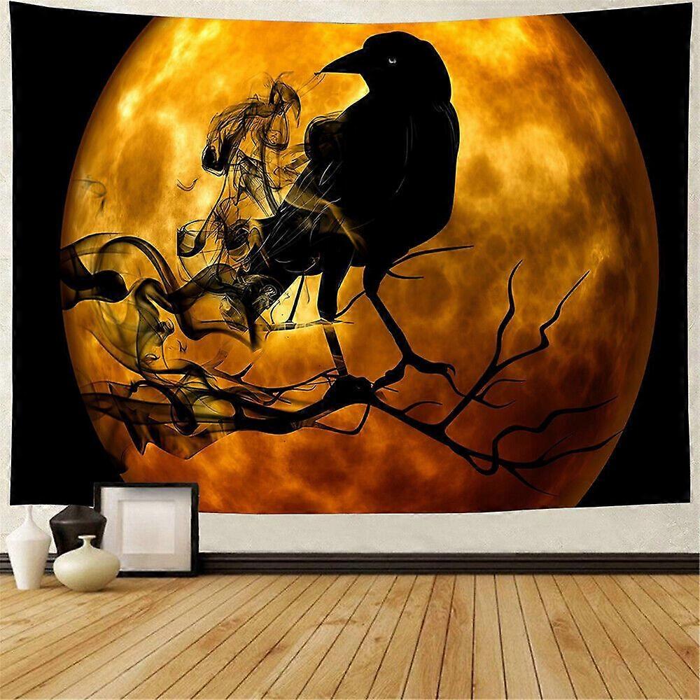 Moon Eagle Tapestry Wall Hanging Bedspread Throw Blanket Backdrop Wall Art GT 385