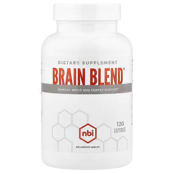 NBI, Brain BlendÃÂÃÂ®, 120 Capsules