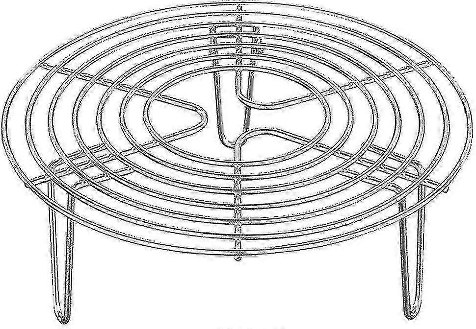 Stainless Steel Insert Grate Cooking Stand Steamer Insert Cake Grate Round Steaming Rack Steamer Insert For Cooking Pots Pots Cooling Grid Cake Grid F