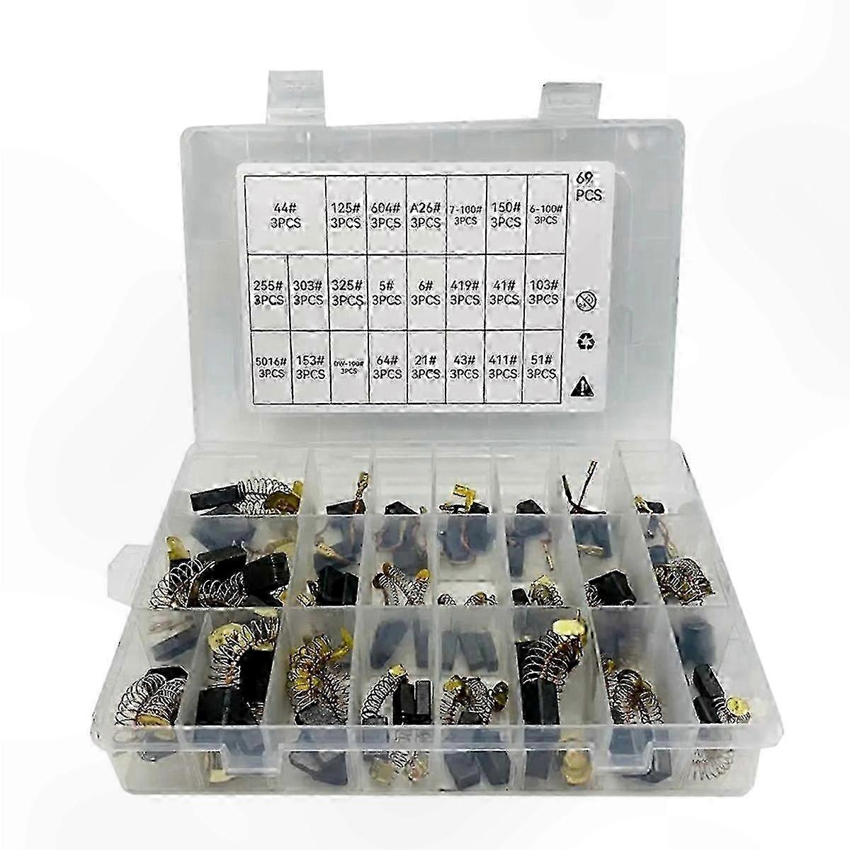 Electric Motor Kit - 23 Types & 69 Components for Projects