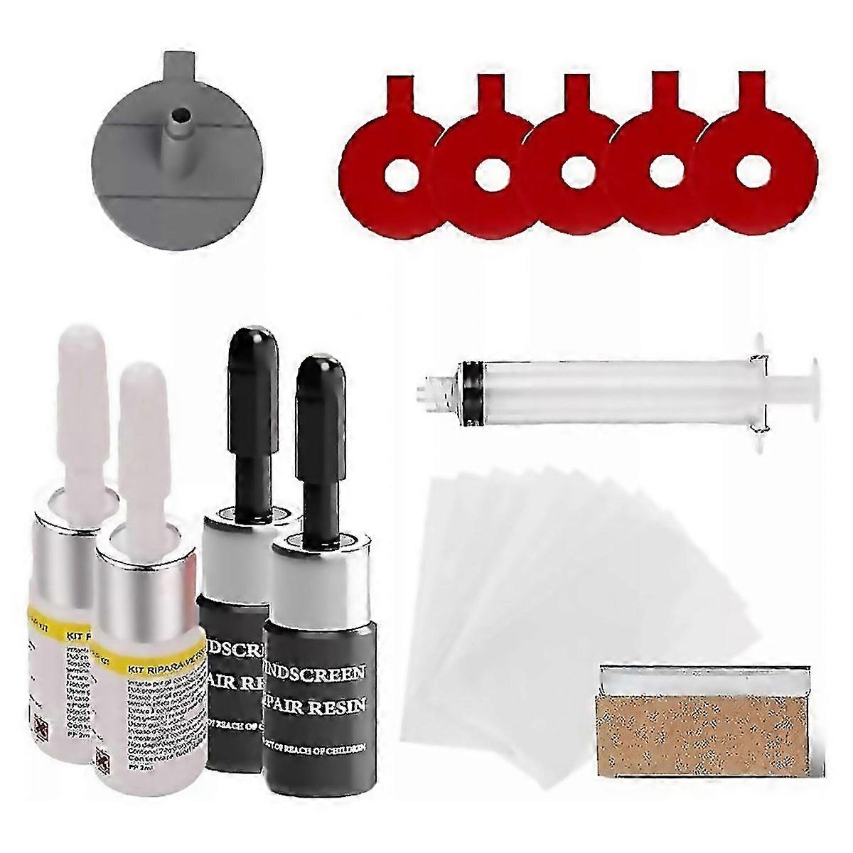 For Windshield Repair Kit Upgraded Cracked Windshield Repair Kit 4pack