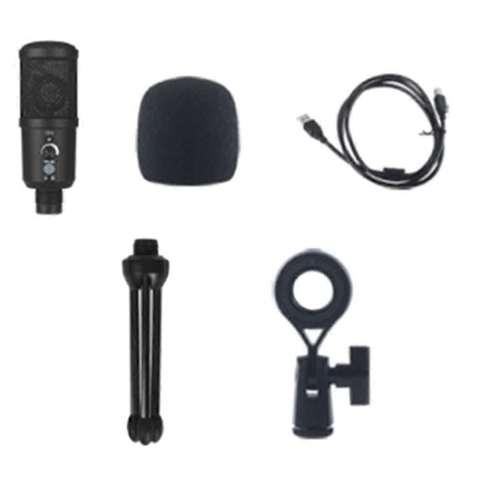 Gaming USB Microphone Noise Cancellation Condenser Mic C