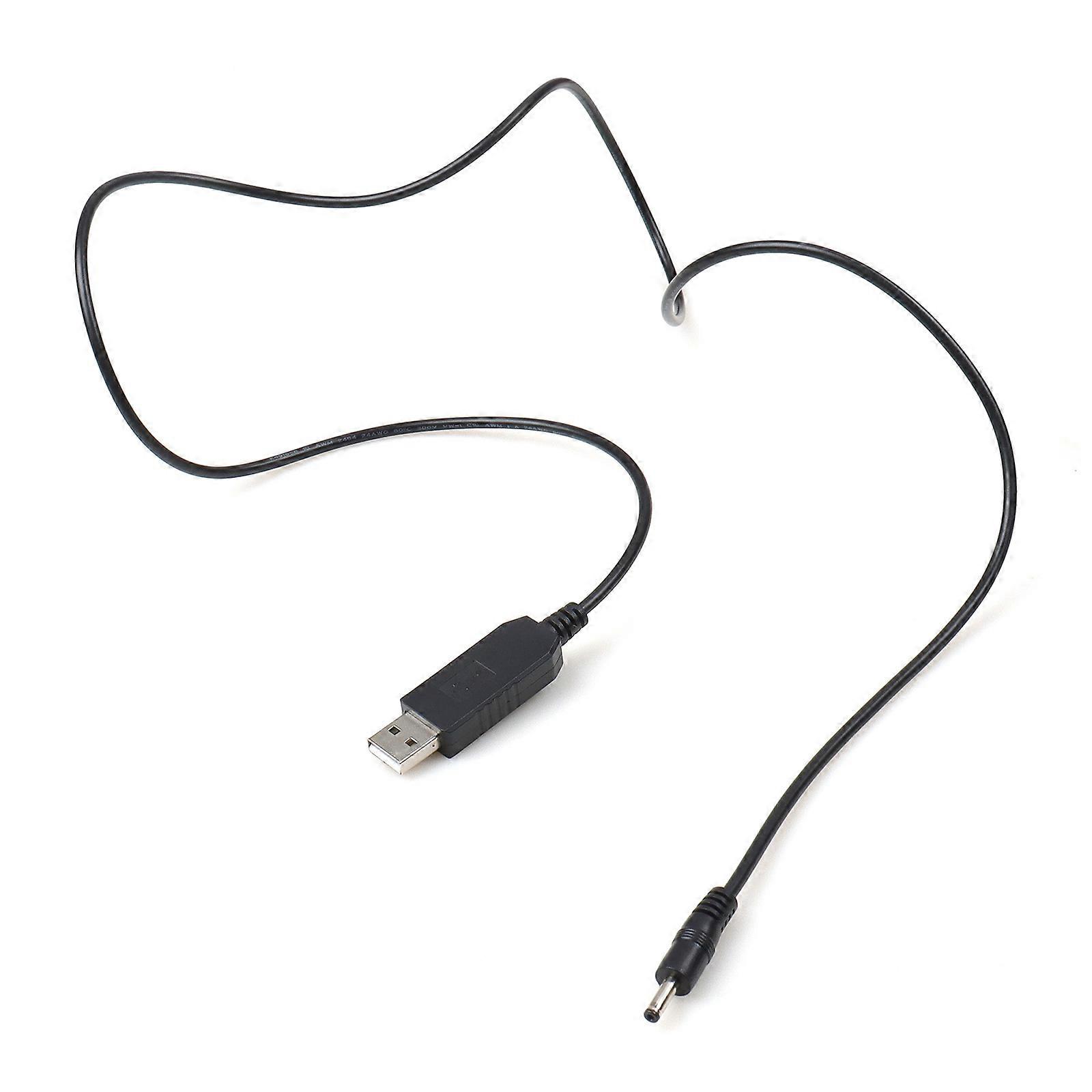 USB To DC3.5x1.35mm Power Cable 5V To 12V Voltages Boosters For Home Electronics And Routers Speaker Wireless Device Multicolor