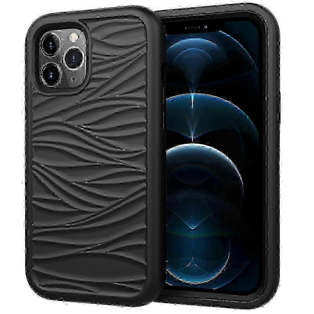 For iPhone 12 Pro Max Silicone+PC Case For iPhone 12 Pro Max