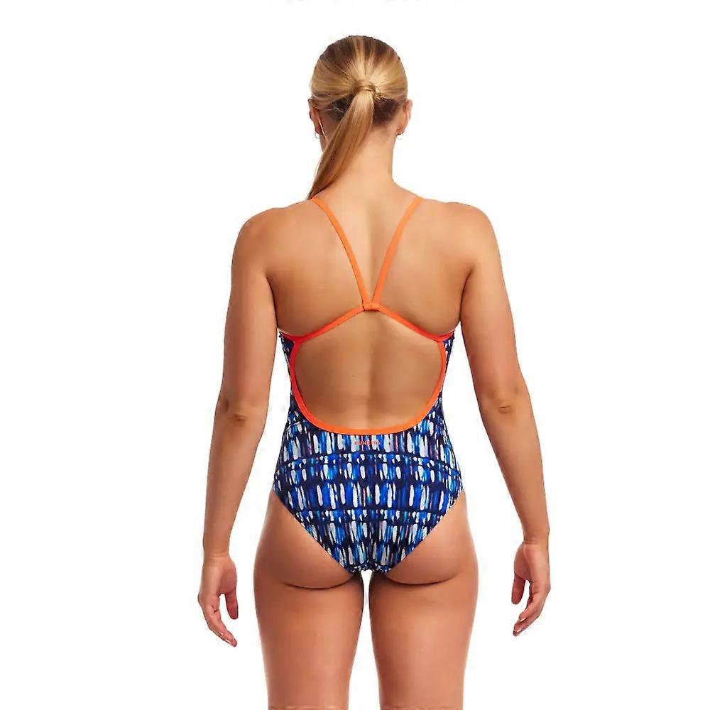 Funkita Perfect Teeth Single Strap Swimsuit - Blue