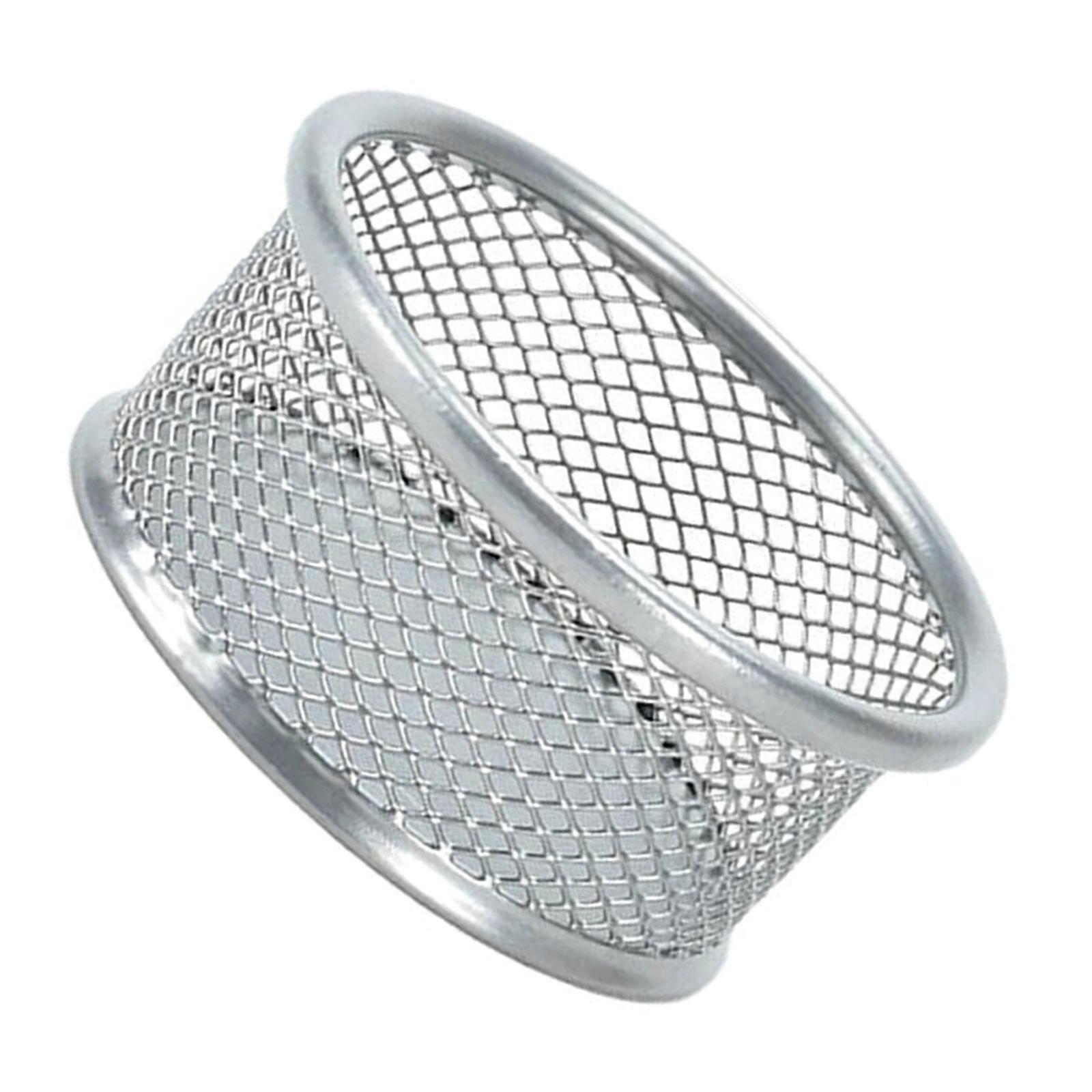 Multipurpose Desk Organiser Paperclip Holoder Case Paper Clip Storage Box Push Pin Container For Office School Supplies  Silver