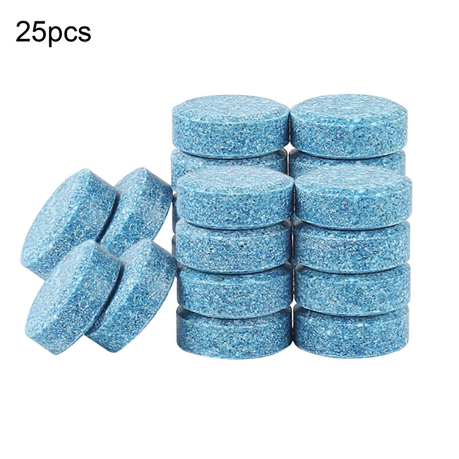 Solid Windshield Washer Tablets Professional Grade Windshield Cleaner Concentrated Cleaning Effervescent for Car Glass