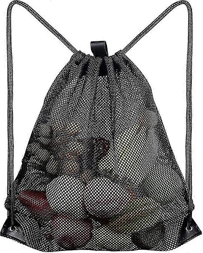 Drawstring Gym Bag, Mesh Beach Bag, Mesh Ball Bag