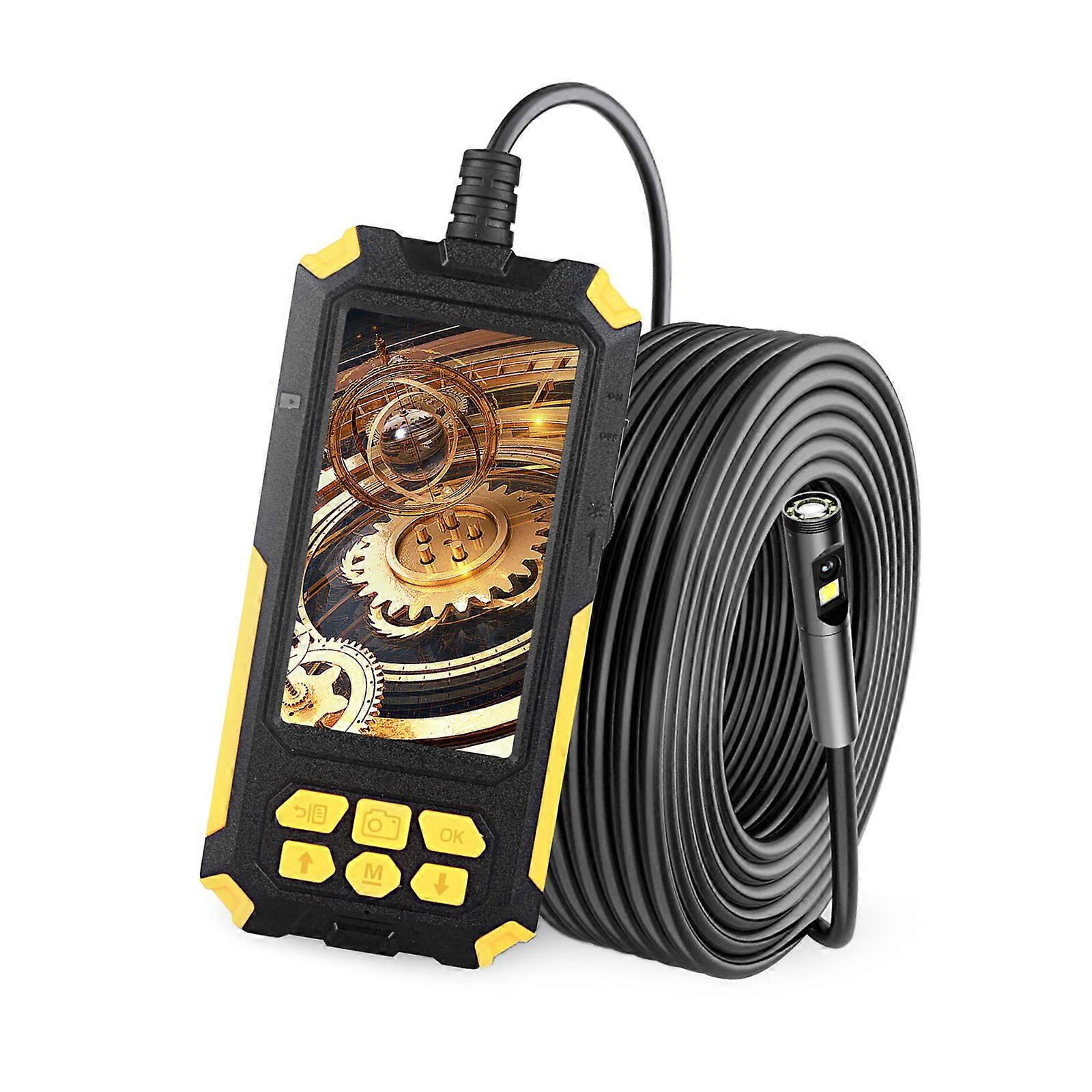 Endoscope Camera with Light, Borescope with Adjustable LED Light,Endoscope Camera,Waterproof Inspection Camera Multicolor