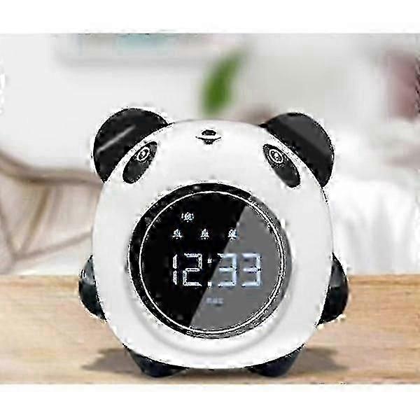 2025 Led Panda Alarm For Children, Digital Alarm Clock For Children's Room With Display-Calu