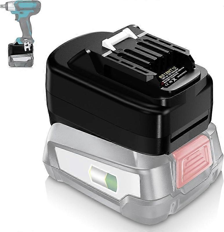 Adapter for Bosch 18V PBA Li-ion Battery Converter to for Makita 12V Power tools