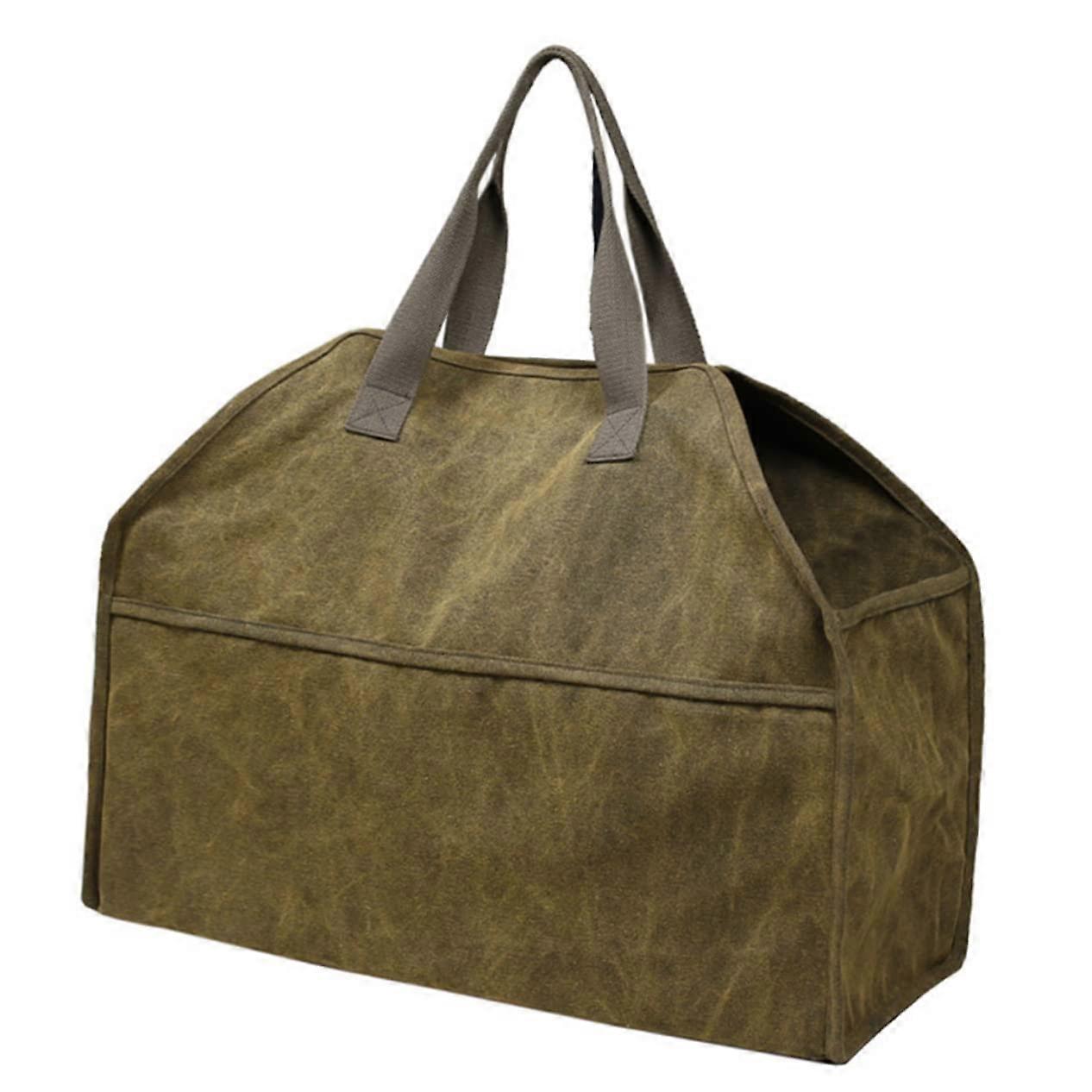 Canvas Firewood Carrier Bag For Logs Log Store Outdoor Camping Equipment Storage Box Canvas Material