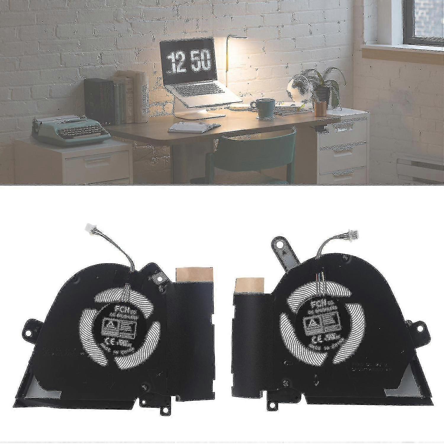 For Asus Tuf Dash F15 Laptop Cpu Cooling Fan Gpu Radiator 12v 1a 4pin 4-wire