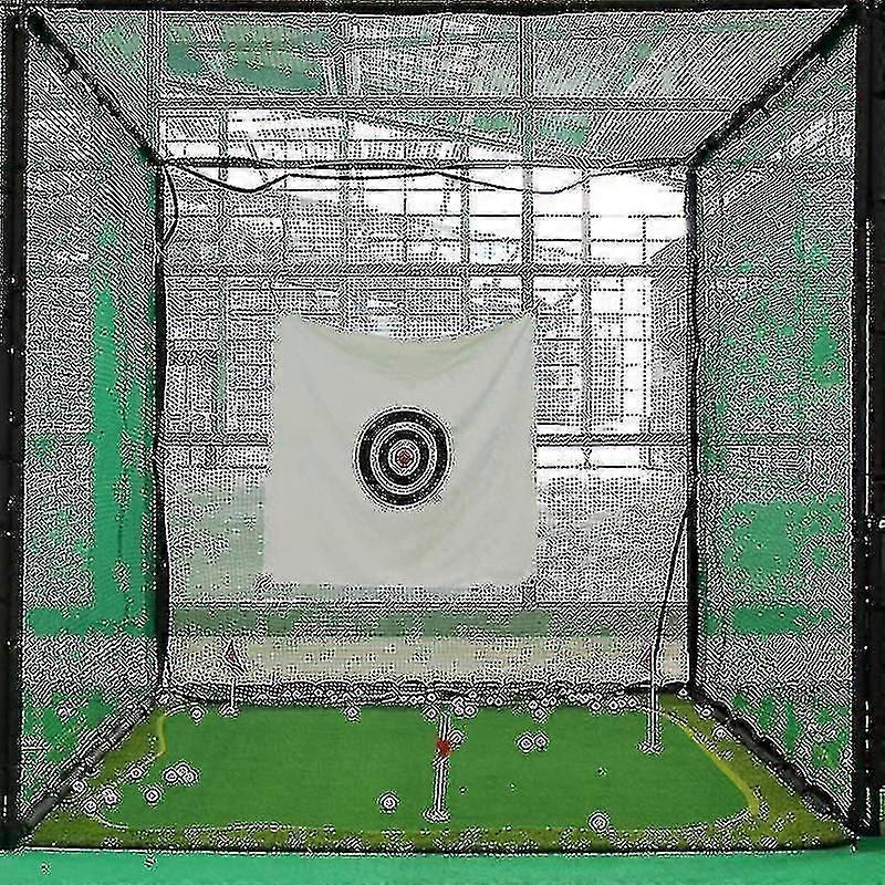 Golf Net Hitting Cage Practice Driving Net with Target Training Ball Return