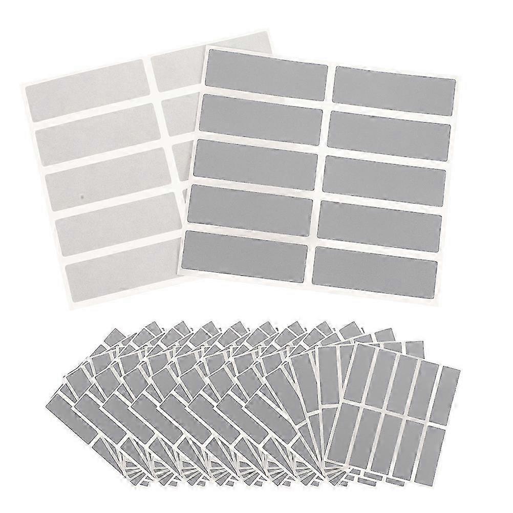 20 Sheets of Scratch Off Decal Scratch Off Sealing Label for Scratch Off Card Scratch Off Coating Film