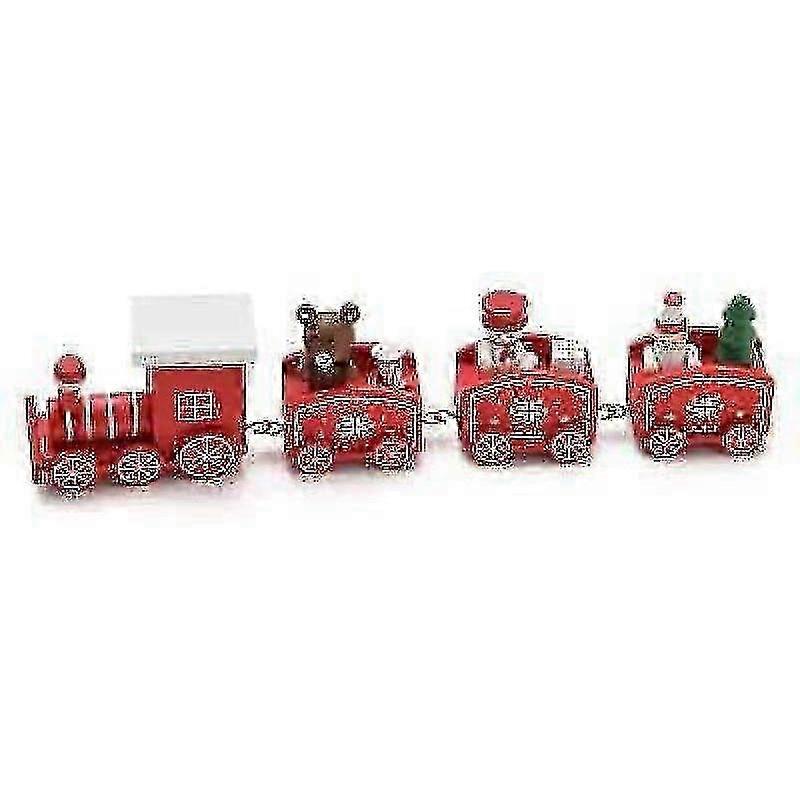 w Classic Wooden Toy Train Set