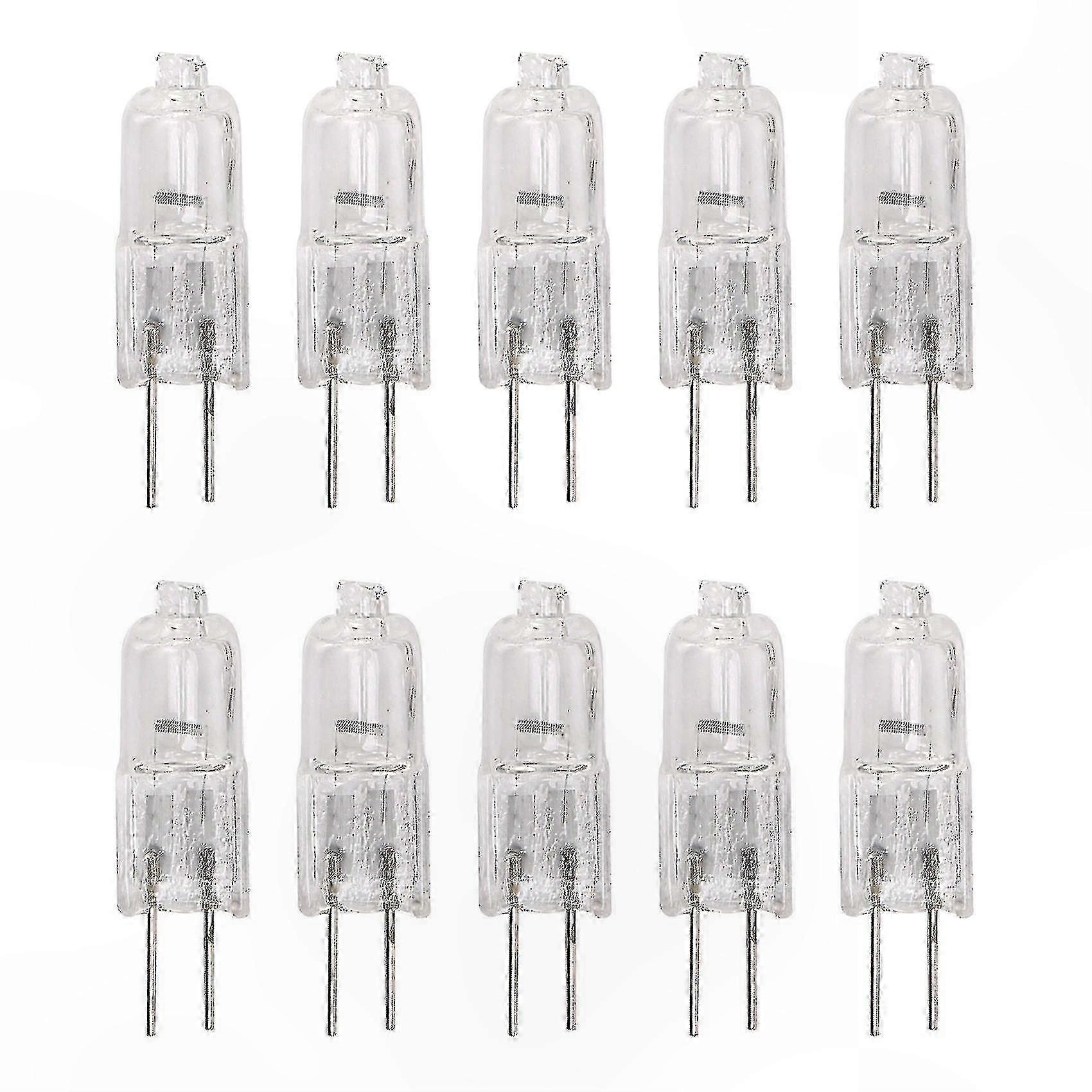 Warm White G4 Halogen Bulbs, 10-Pack, 10W Lighting Solution