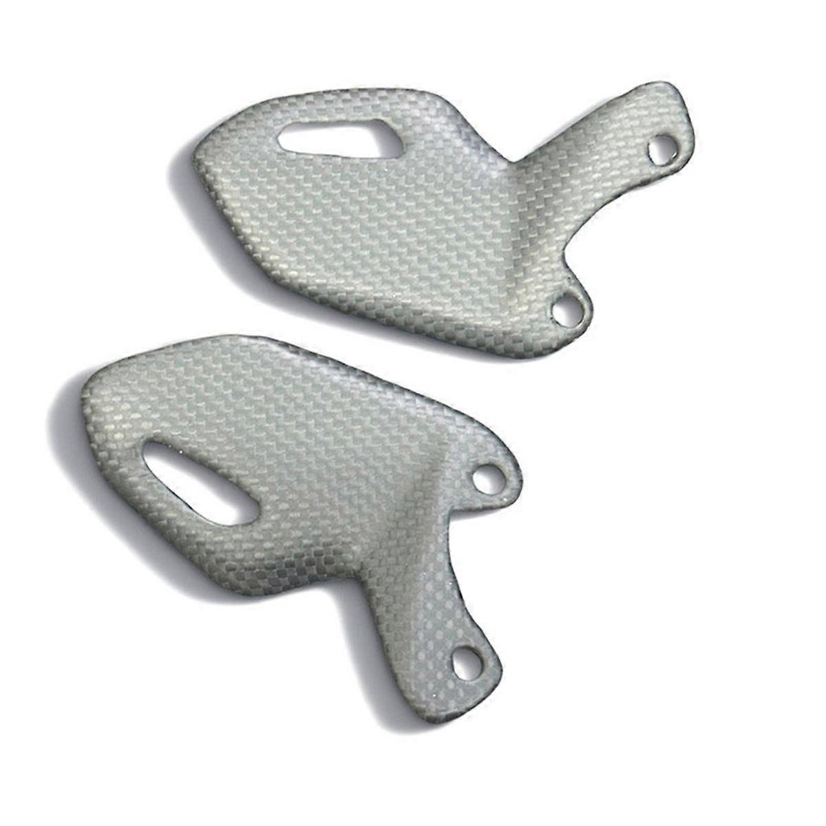 Carbon Fiber Motorcycle Front Heel Guard Footrest Rearsets Kit for DesertX Desert-X 2022 2023 2024