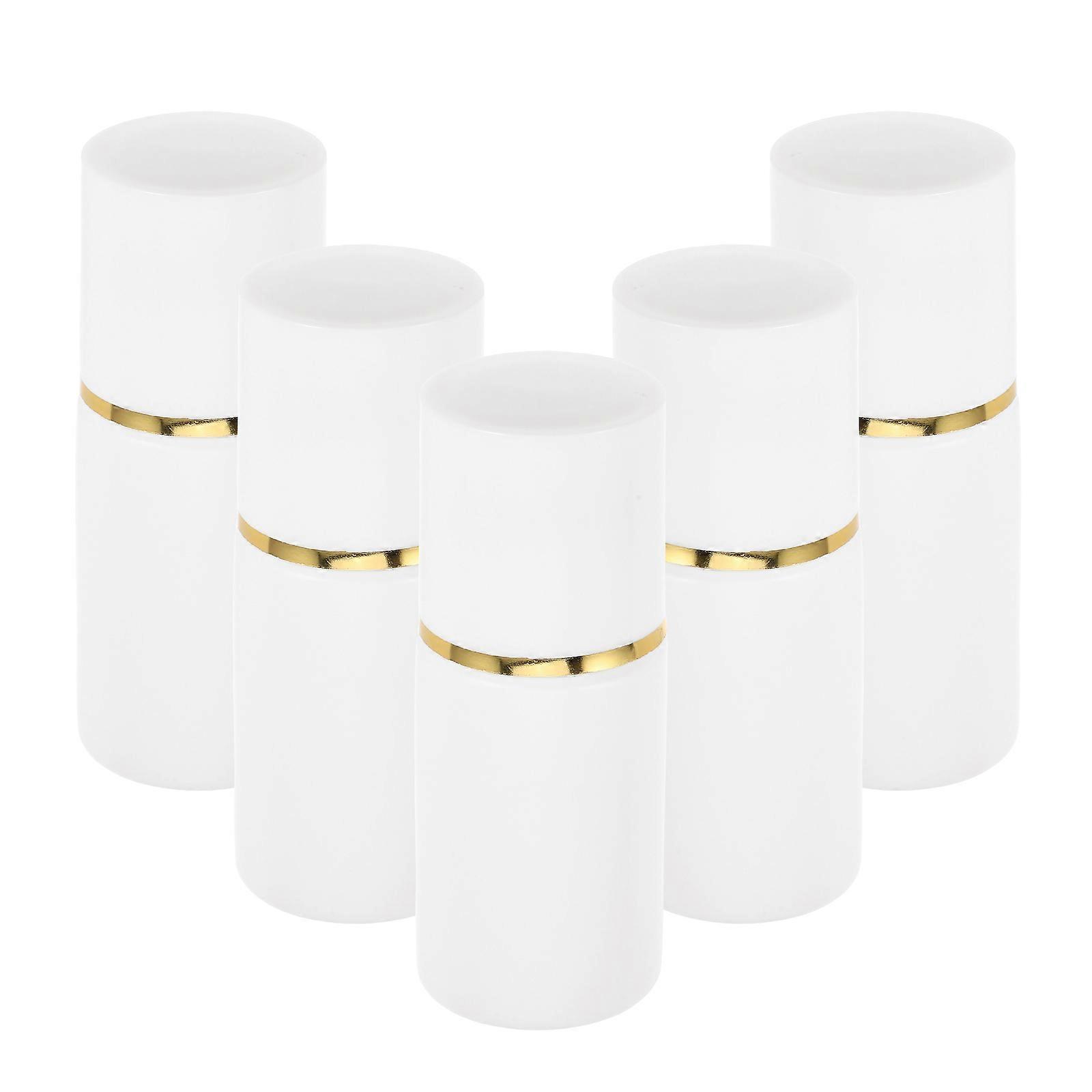 Cosmetic Lotion Bottle 5Pcs Empty Refillable Container For Essential Oils Professional Use 20ml Sponge Head Design