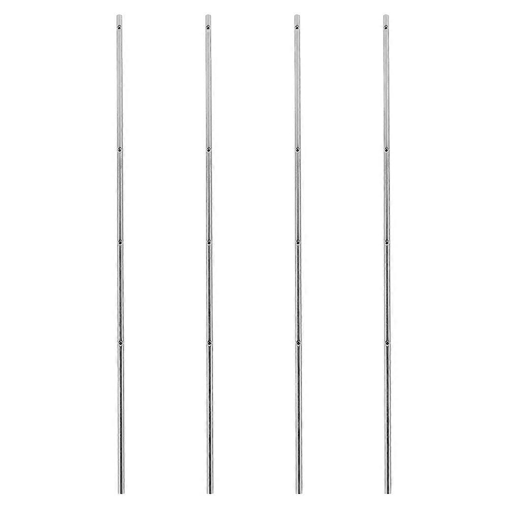Foosball Table Replacement Poles Improves Reaction Compact Design 4Pcs