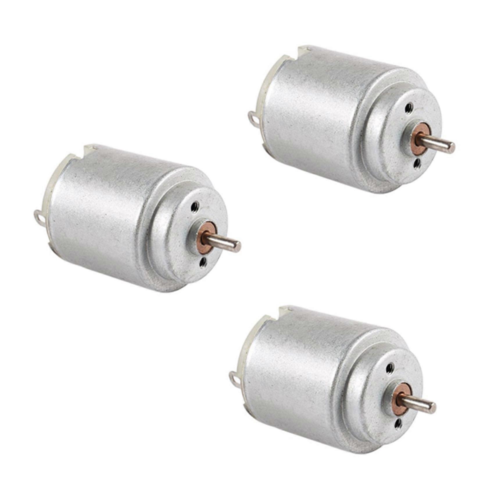 3X DC 3V-6V 16500RPM Output Speed Micro-Motor for DIY Toys Car Ship