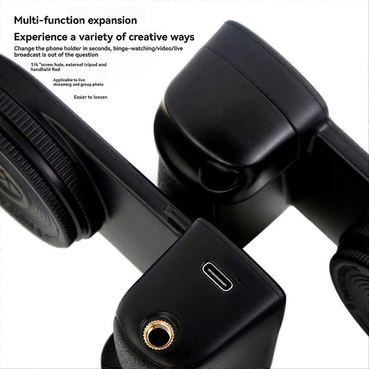  Bluetooth Camera Shutter Grip - Selfie Handle with Fill Light