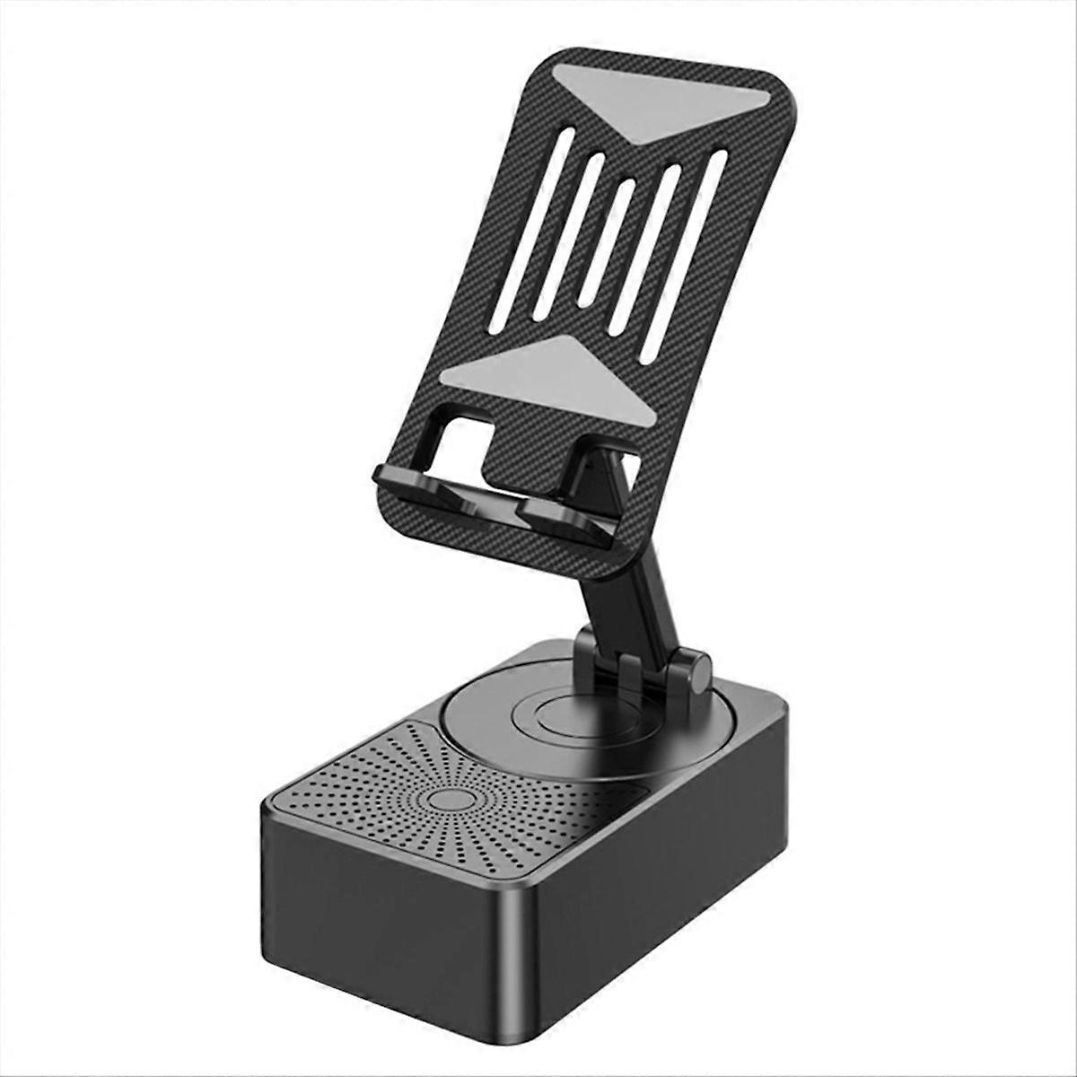 2-in-1 Cell Phone Stand with Wireless Bluetooth Speaker Foldable