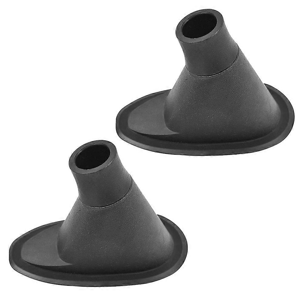 Fishing Rod Holder for Kayak Plastic Bracket 4Pcs Black Set