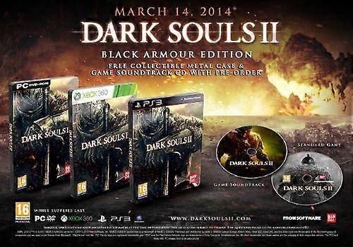 Dark Souls II - schwarzer Rüstung Edition (PS3)