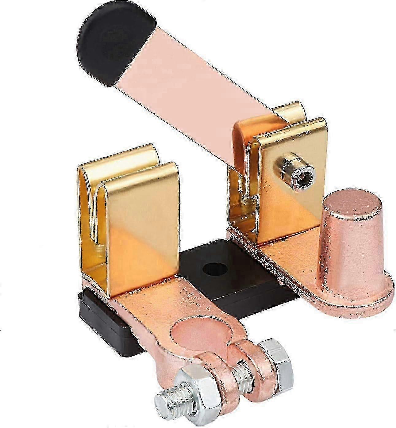 12v/24v Battery Isolator Switch With Top Terminals For Automotive, Marine Off-Grid Power Systems