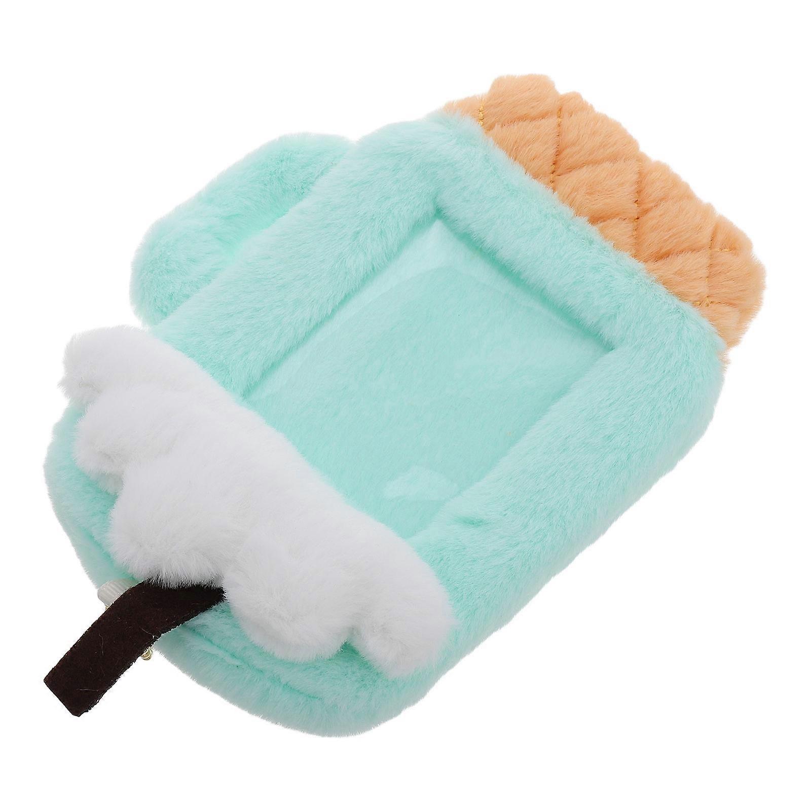 Cartoon Plush Photo Card Holder for Daily Use Soft Material Multi Color