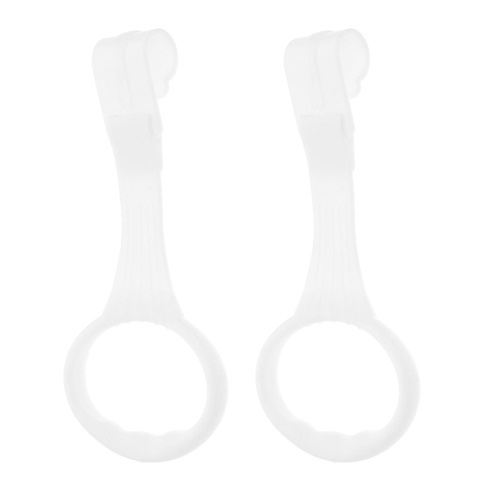 Hanging Ring Pull Up Rings for Playpen 2Pcs Stand Ring Infant Supply