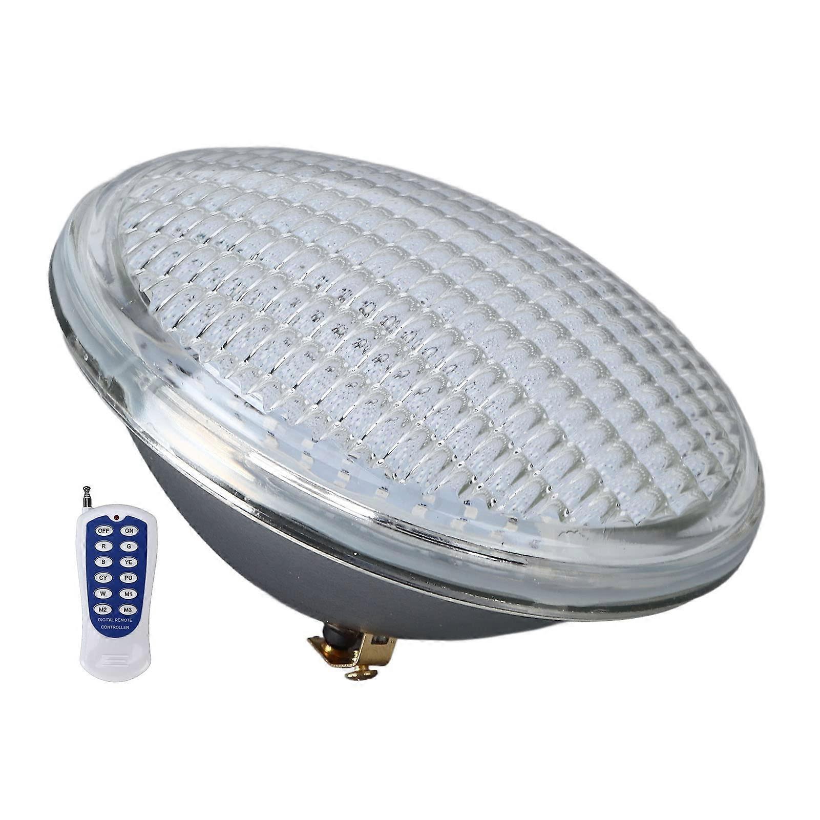 18W LED Pool Light RGB Color Changing 12V IP68 Waterproof with Remote for Pools Fountains Ponds