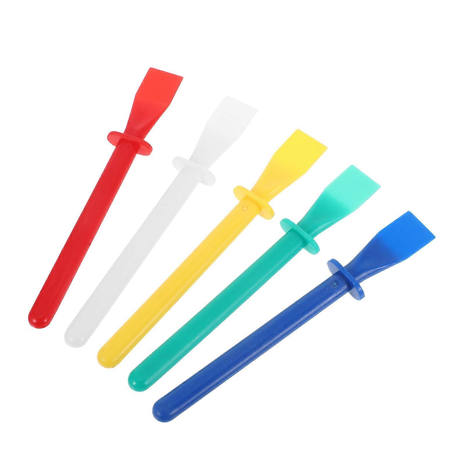 Colored Plastic Glue Applicator for Craft with 5Pcs Glue Spreaders