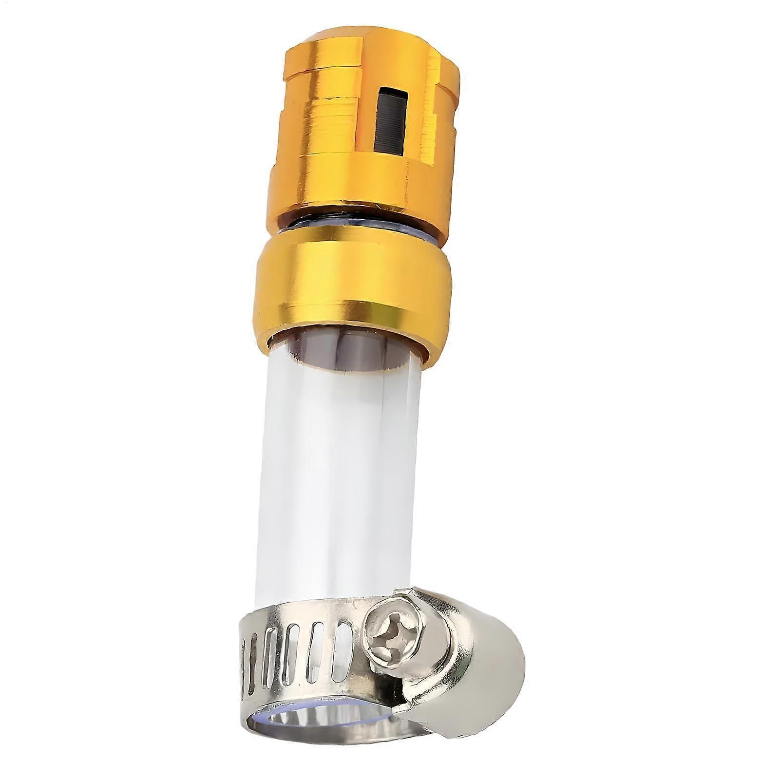 Air Intake Pipe Motorcycle Multi-Purpose Drainage Head Plug Gold Precision Engineered Compatible Accessories