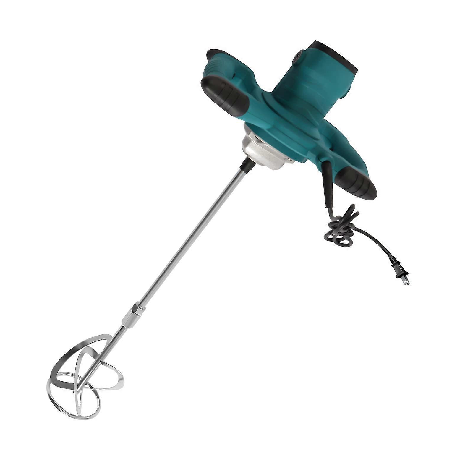 2100W Handheld Electric Concrete Mixer with 6Speed Control for Mortar, Plaster, and Cement