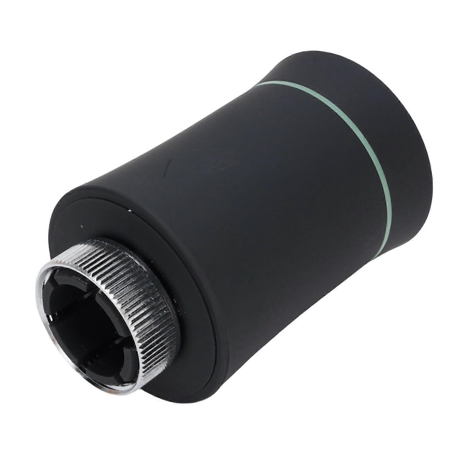 Smart Zigbee Radiator Thermostat Valve, Programmable Heating with App and Voice Control LCD Display Black