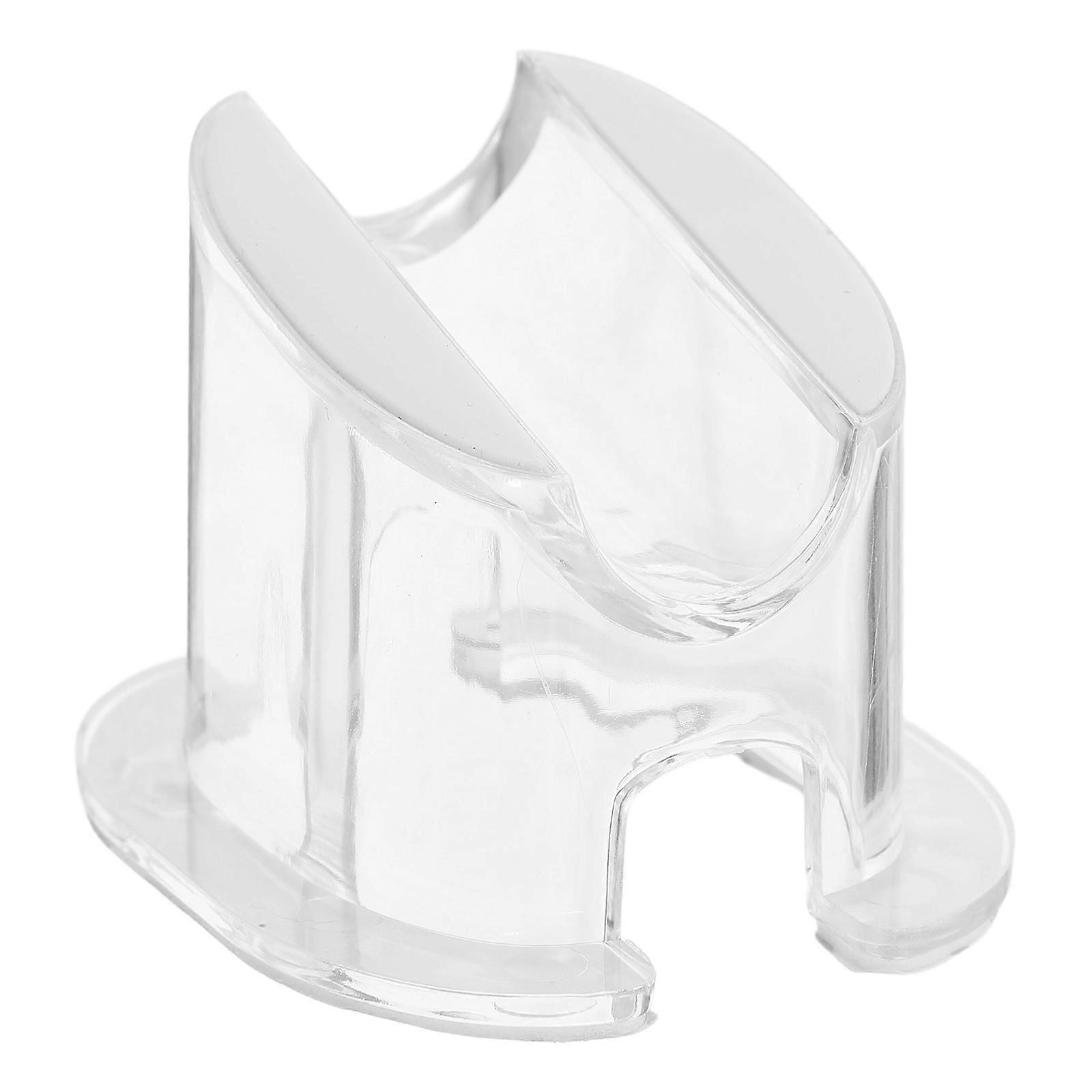 Transparent Phone Stand with Antitheft Design for Showrooms Retail Phone Display Base 1 Set for Presentation and Security