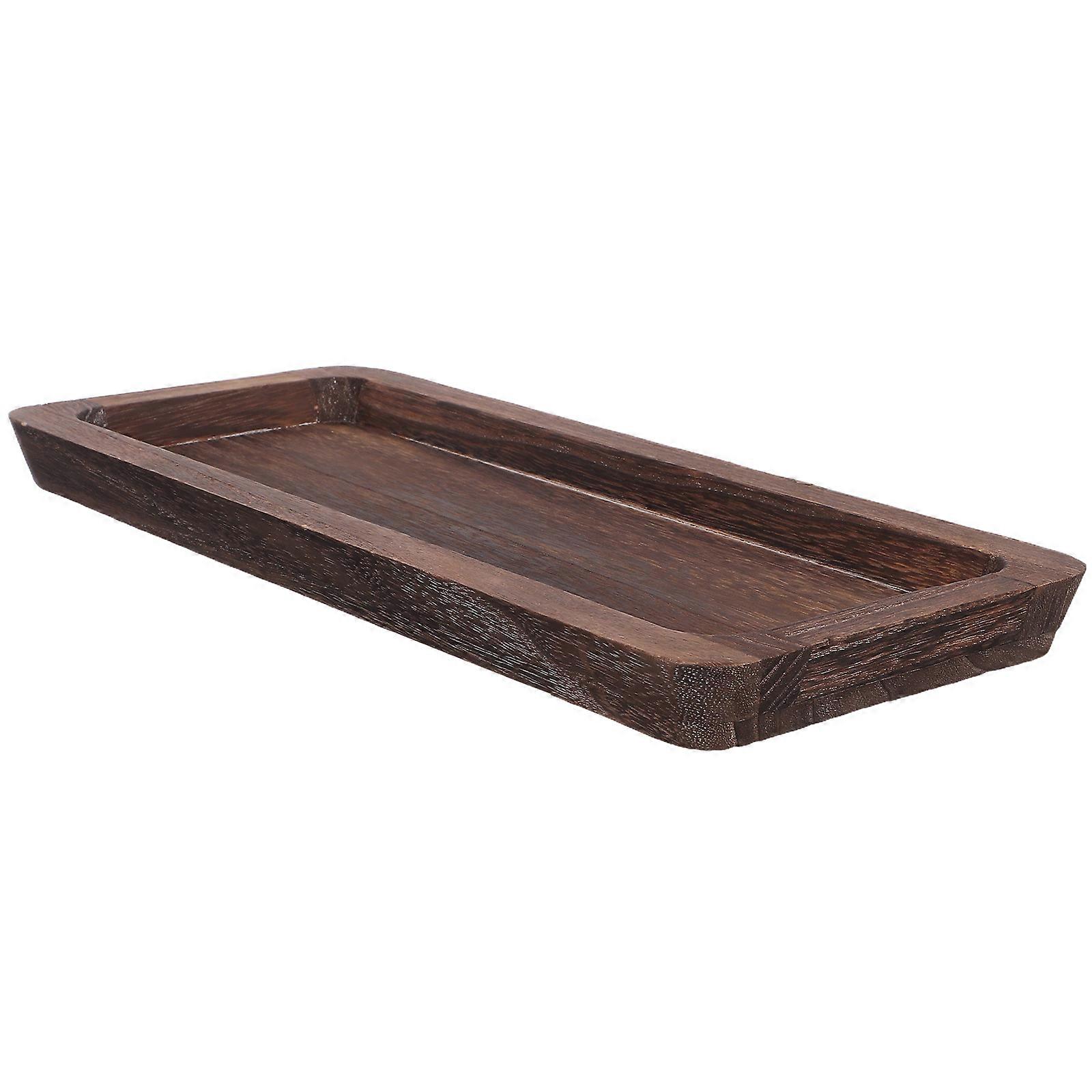 Wooden Tray for Decorative Candle Display Function 1 Tray