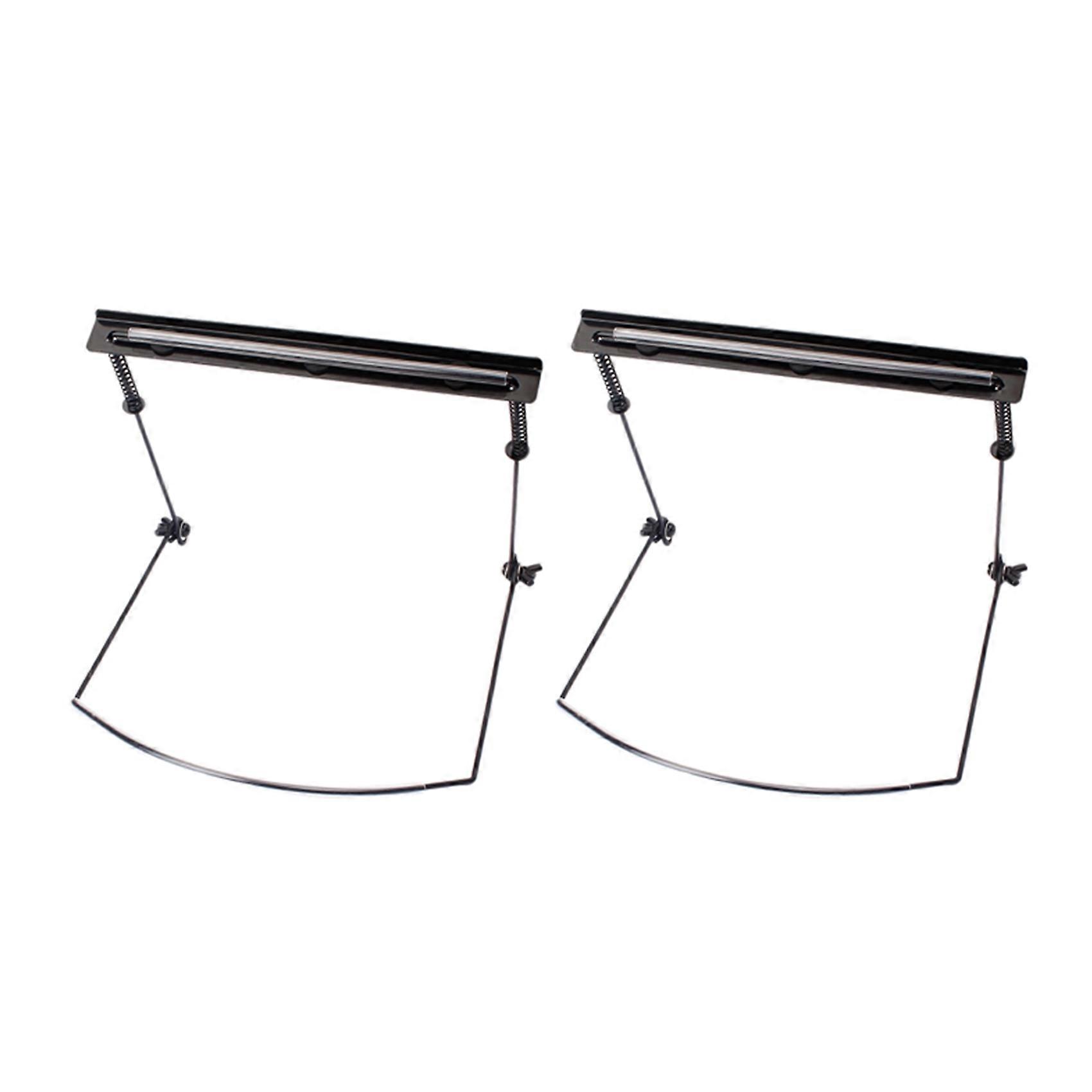 2X Professional Harmonica Neck Holder Adjustable Suitable 24 Hole Rack Mount Stand