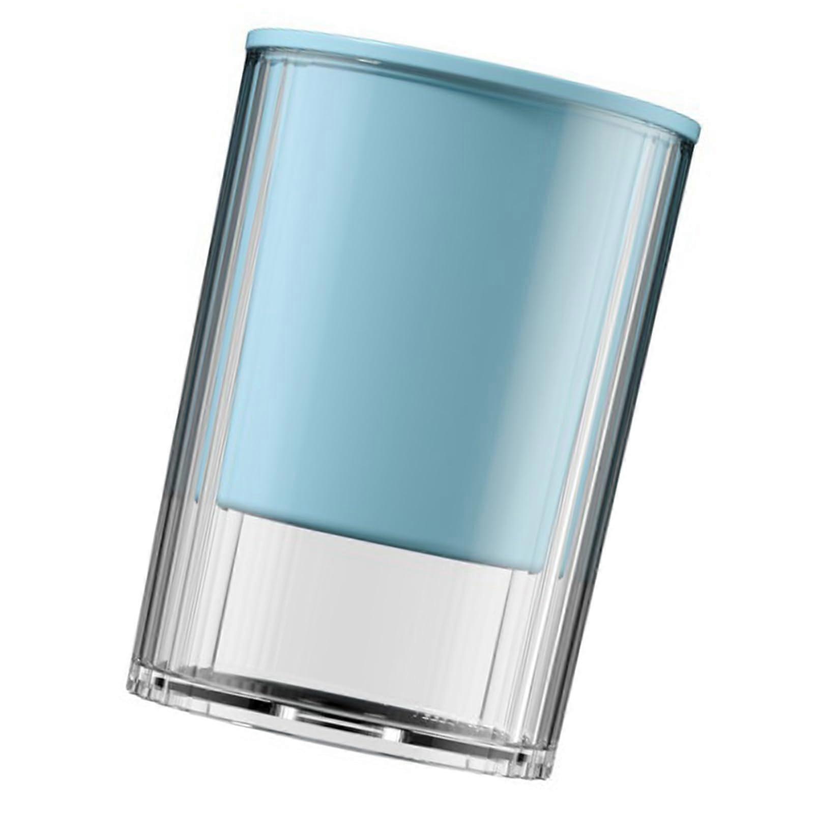 Self Watering Planter with Automatic Watering System for Modern Indoor Home Decor, Pale Blue