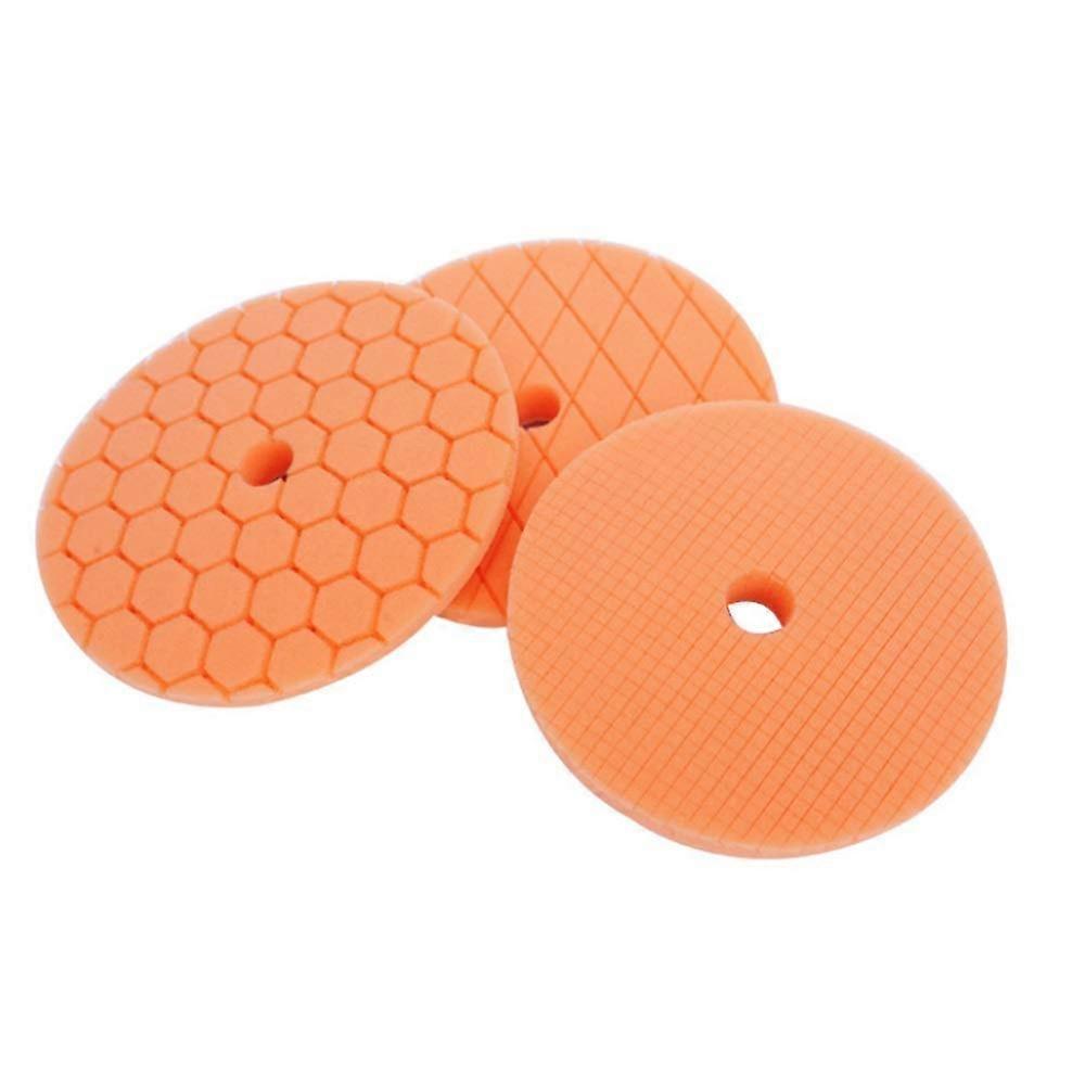 Car Polishing Pads Hexagonal Diamond Grid Sponge for Easy Wax Application and MultiSurface Use