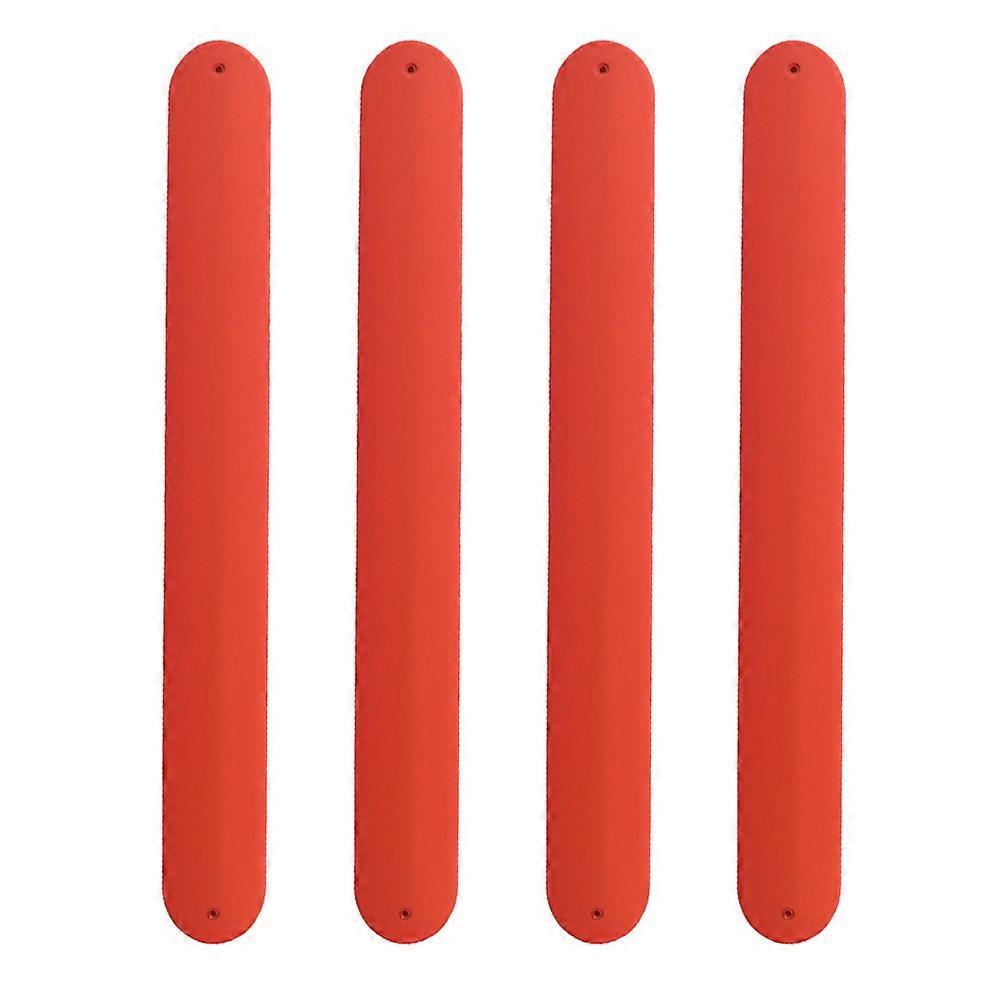 Clapping Slap Bracelets Children Round Shape Durable Silicone 4Pcs