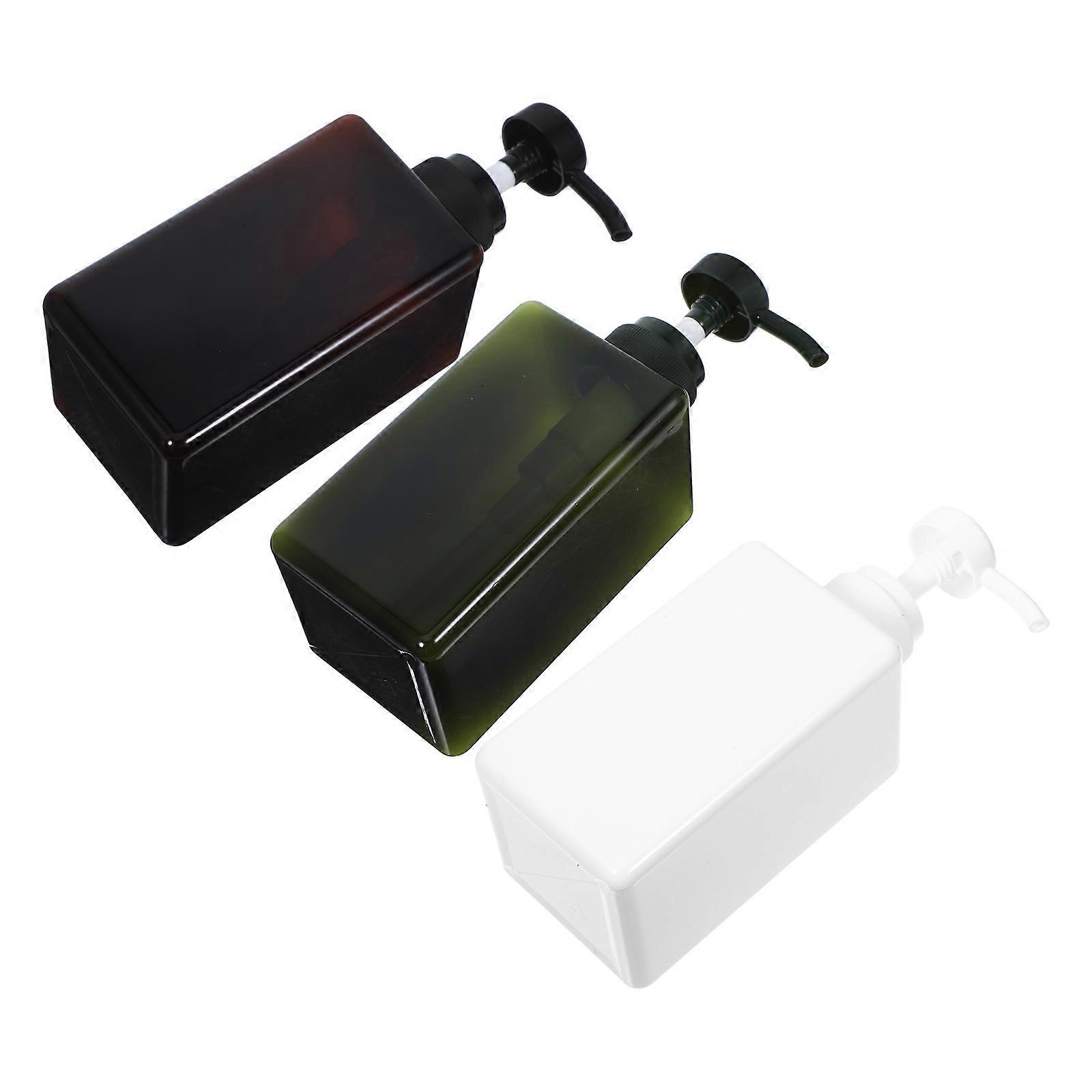 Multipurpose Sub Bottle for Storage 3Pcs Pressing Type Plastic Lotion Bottle