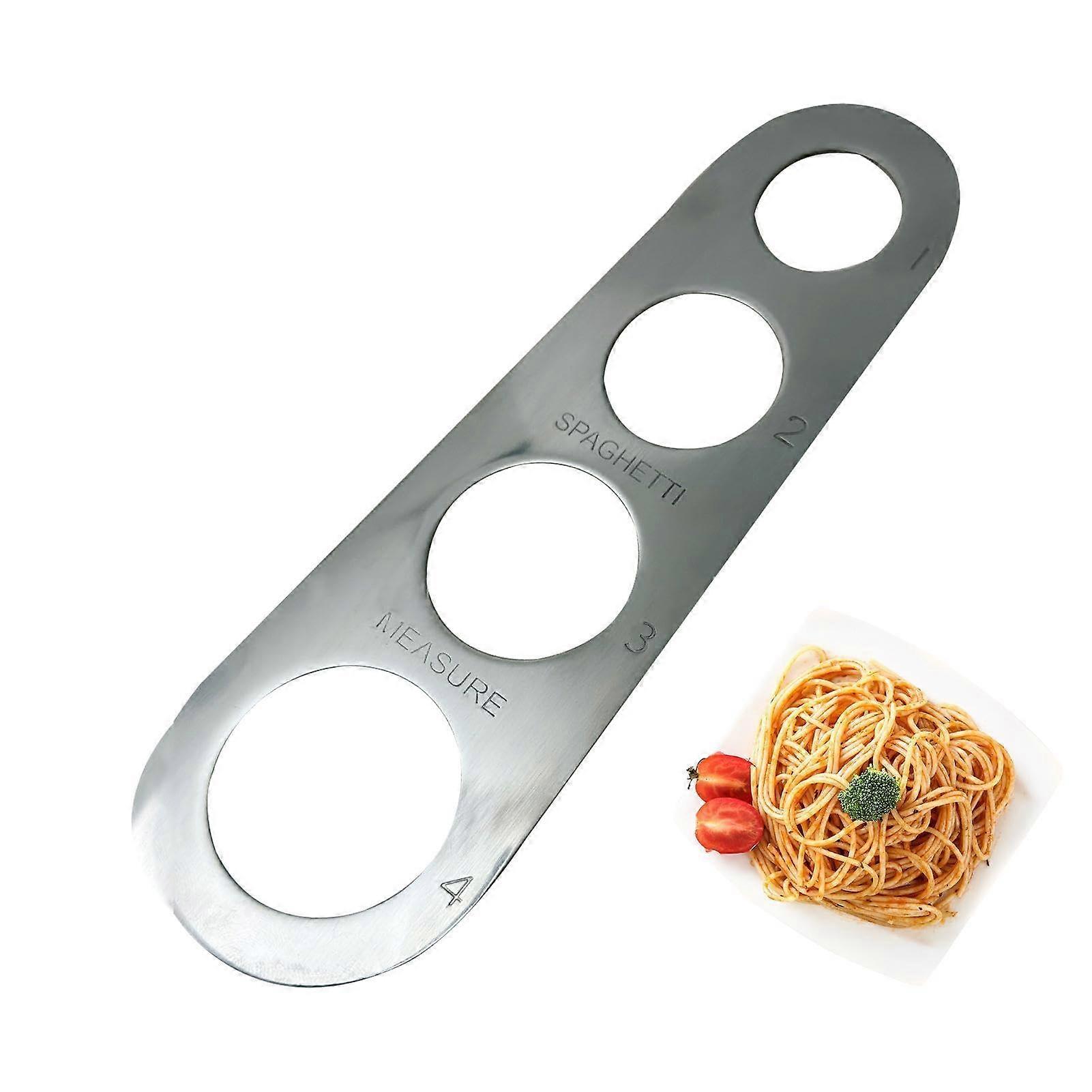 Stainless Steel Spaghetti Measuring Tool with Accurate Pasta Portion Control and Four Size Options