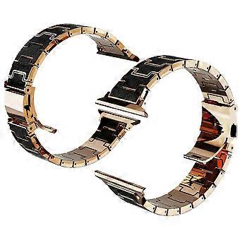 Lederen PC-horlogebandje voor Apple Watch Series 11 10 42mm/9 8 7 41mm/SE3 SE2 SE 6 5 4 40mm/3 2