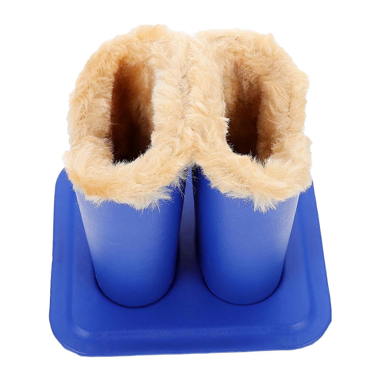 Blue Multi-Function Eyeglass Stand for Household Storage