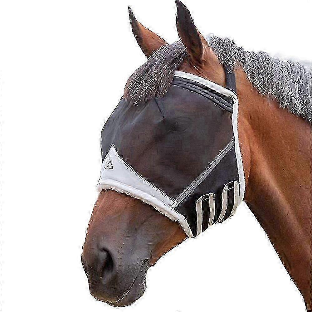 Shires Fine Mesh Earless Horse Fly Mask